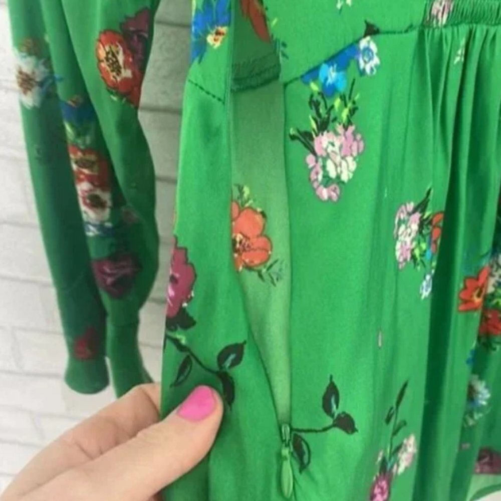 NWT Free People Run Around with Me Tunic Green - Picture 12 of 14